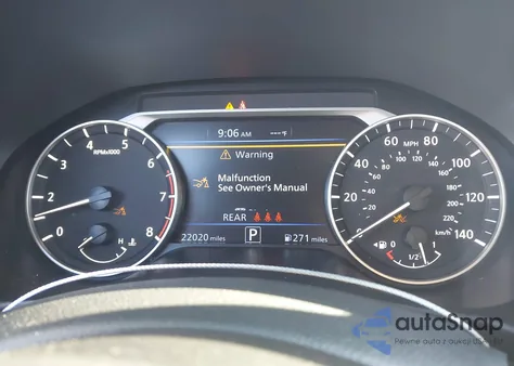 2025 Nissan Altima Sv Fwd z USA, uszkodzony, nr VIN 1N4BL4DV6SN366098